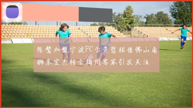 陈骜加盟宁波FC于贵哲租借佛山南狮朱宝杰转会梅州客家引发关注